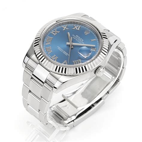 rolex datejust 2 arabic blue|rolex datejust blue face 41mm.